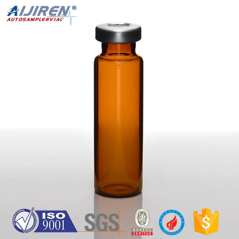 silver aluminium caps 20mm gc vial amber crimping